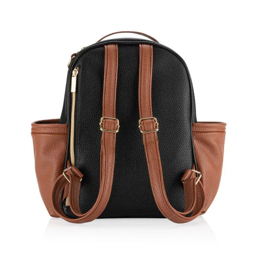 Itzy Mini Plus™ Diaper Bag- Coffee and Cream