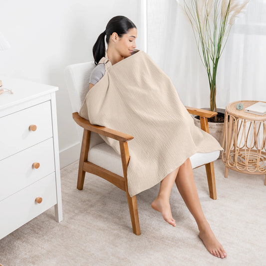 Nursing Cover- Sand