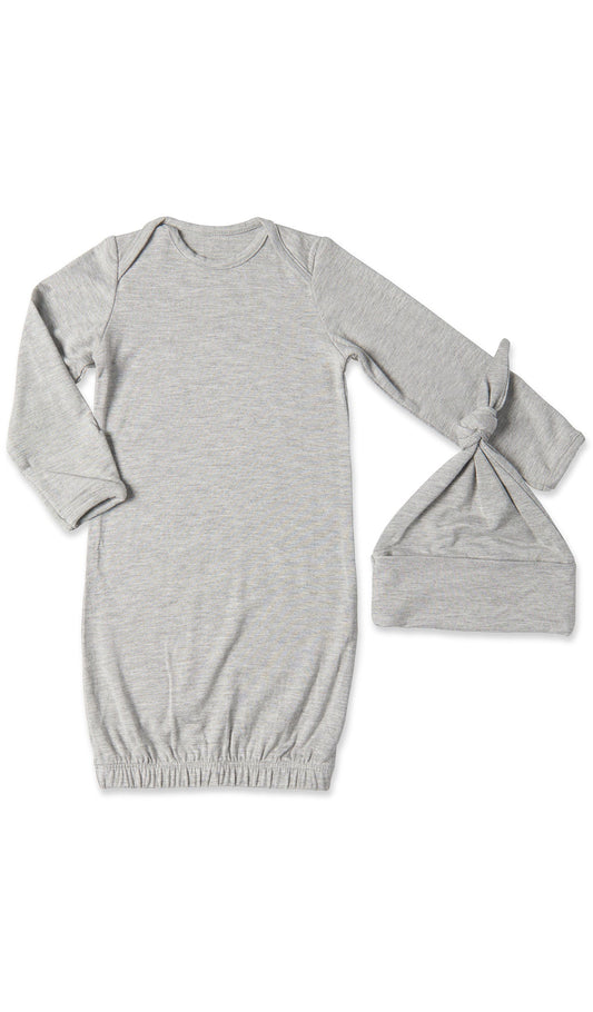 Analise 5-Piece Heather Grey Solid