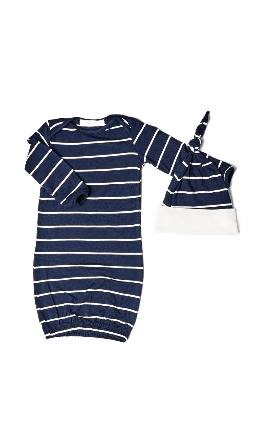 Analise 5-Piece Navy Stripe