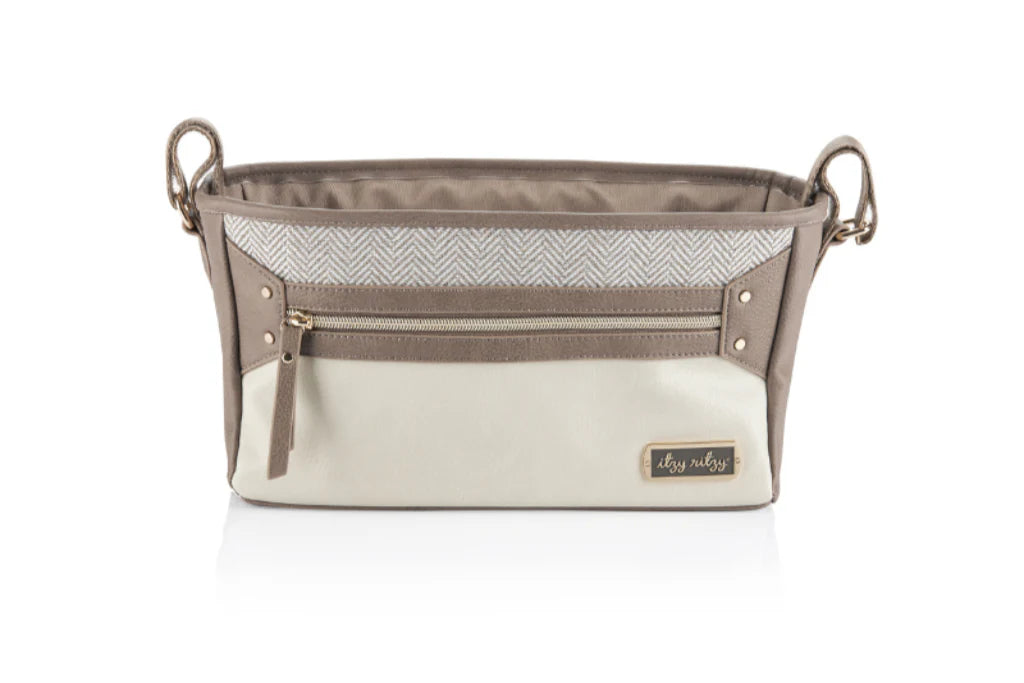 Stroller Caddy-Vanilla Latte