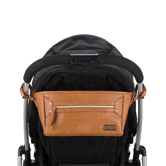 Stroller Caddy-Cognac