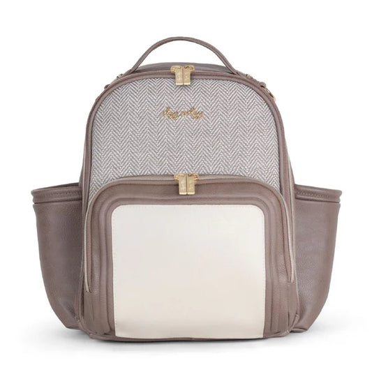 Itzy Mini Plus™ Diaper Bag-Vanilla Latte
