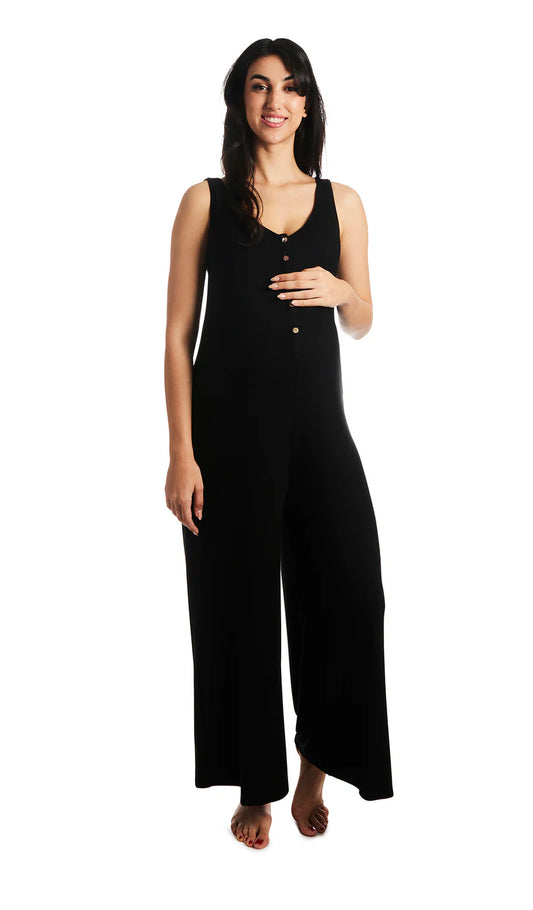 Launa Romper -Black