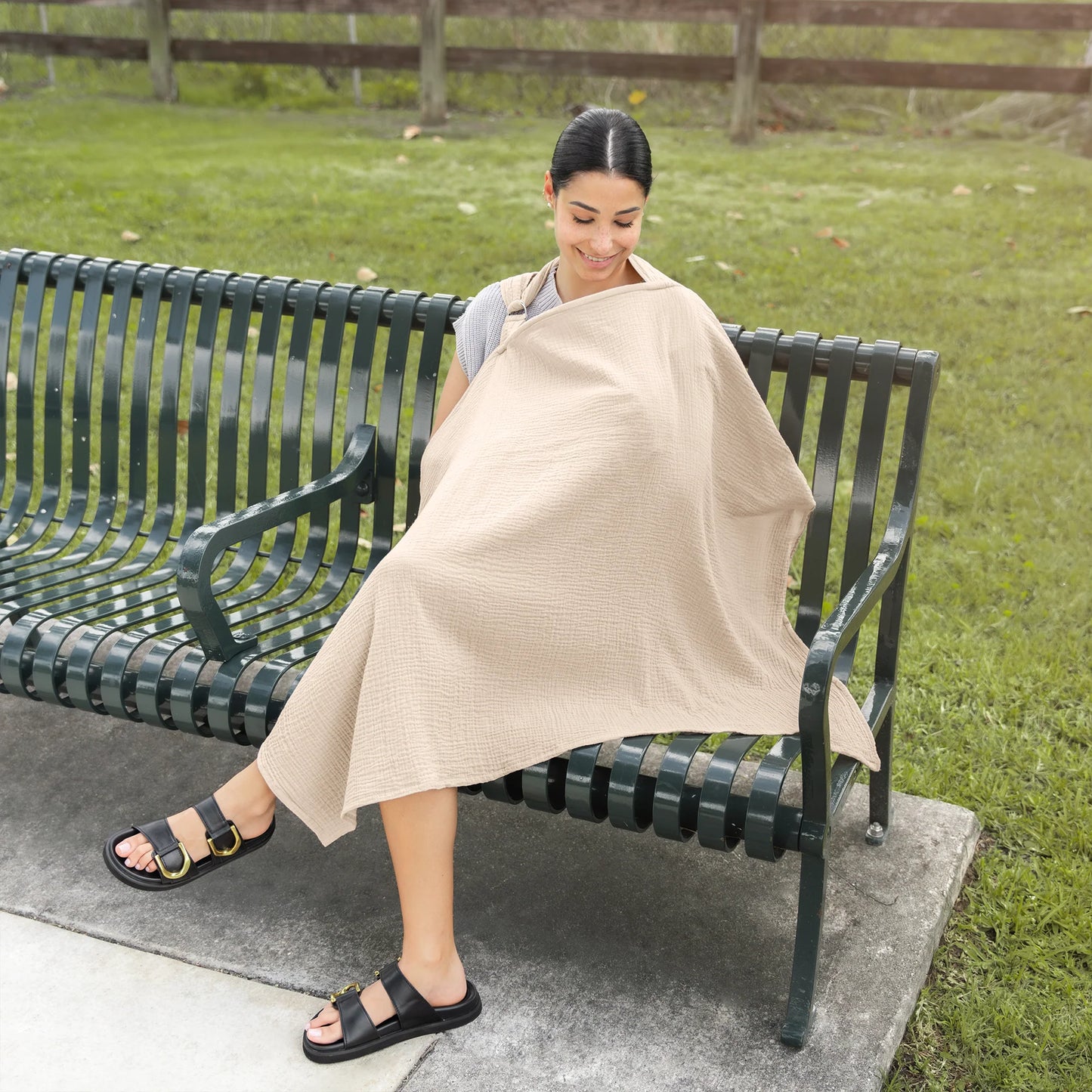 Nursing Cover- Sand