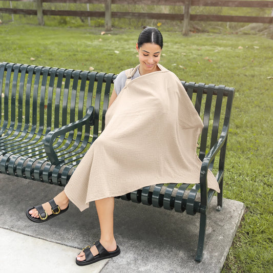 Nursing Cover- Sand