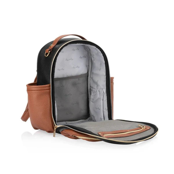 Itzy Mini Plus™ Diaper Bag- Coffee and Cream