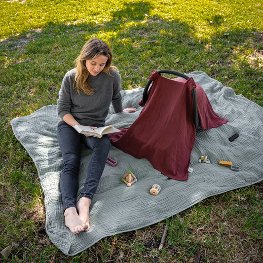 Care Seat Cover- Wine